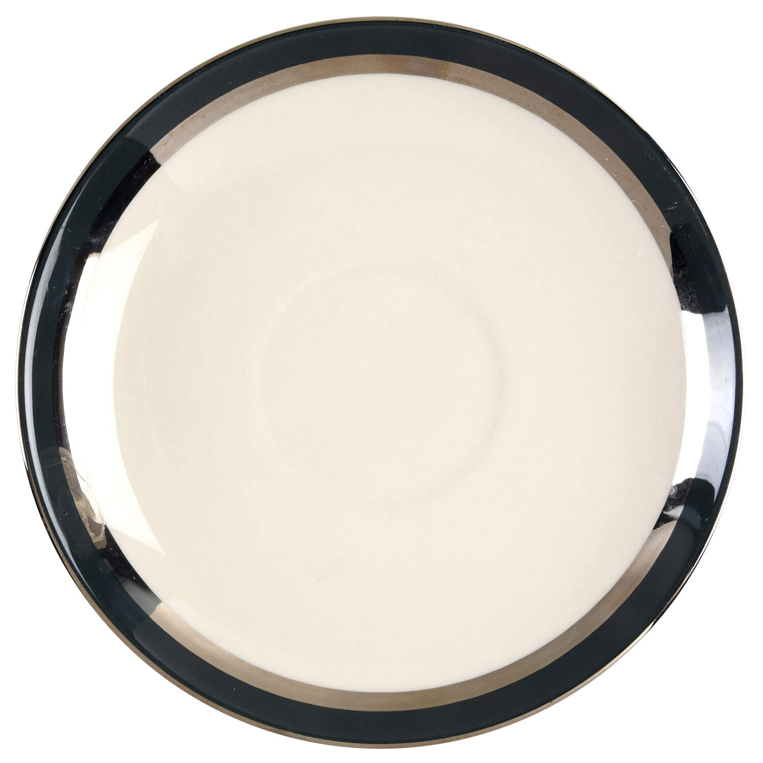 Contessa Black Saucer for Footed Cup by Gorham-1