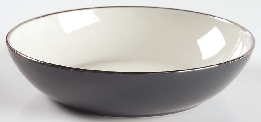 Contessa Black 8" Round Vegetable Bowl by Gorham-1