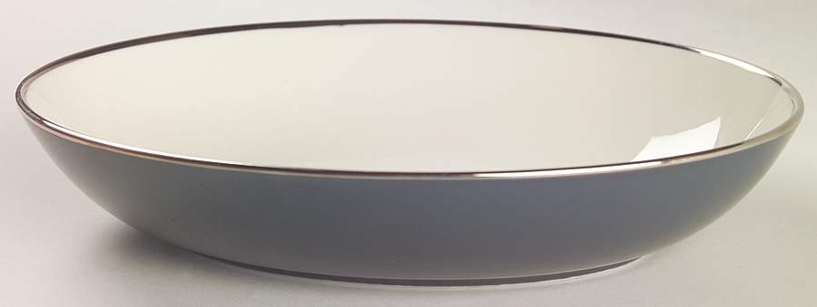 Contessa Black 9" Oval Vegetable Bowl by Gorham-1