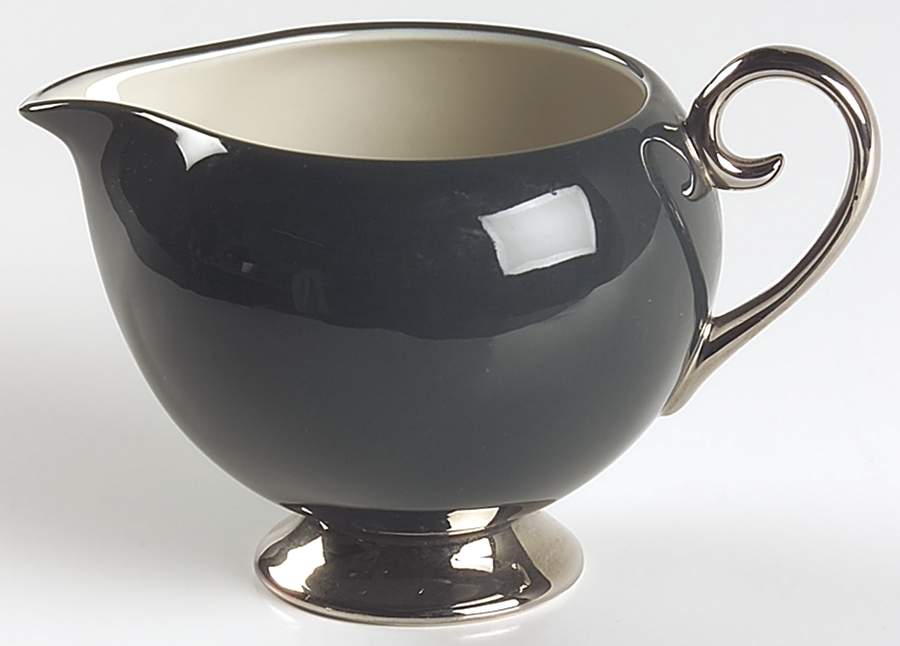 Contessa Black Creamer by Gorham-1