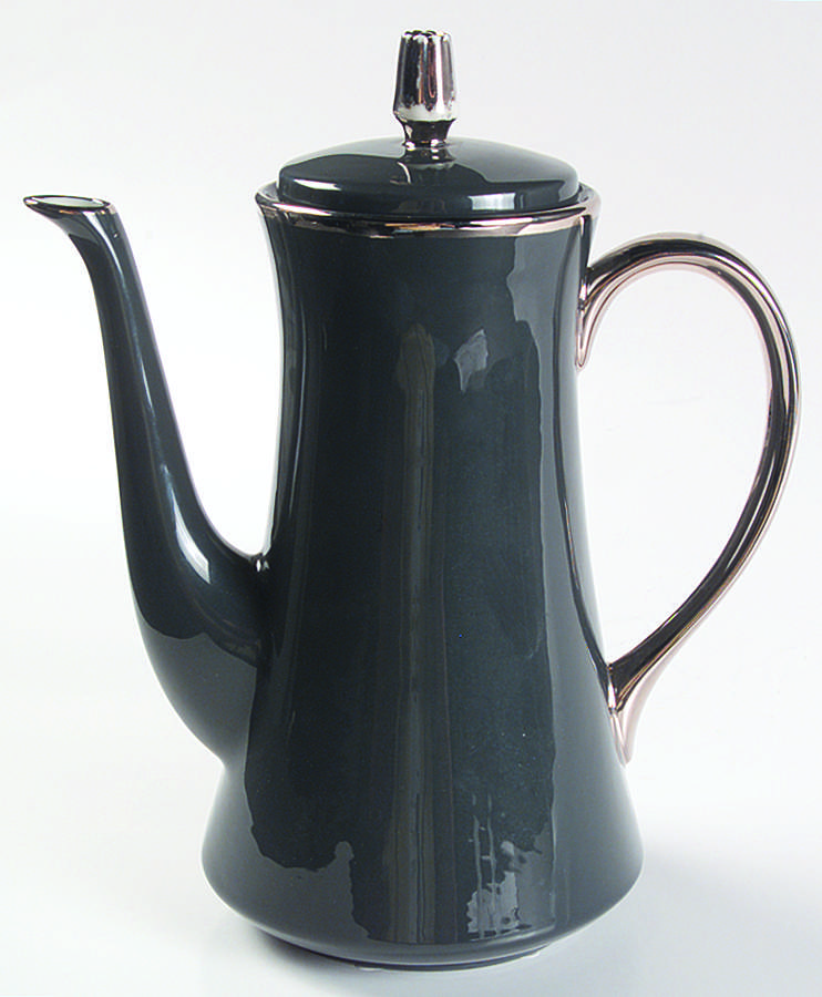 Contessa Black Coffee Pot & Lid by Gorham-1