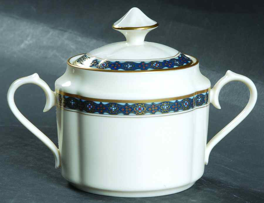 Delamere Sugar Bowl & Lid by Gorham-1