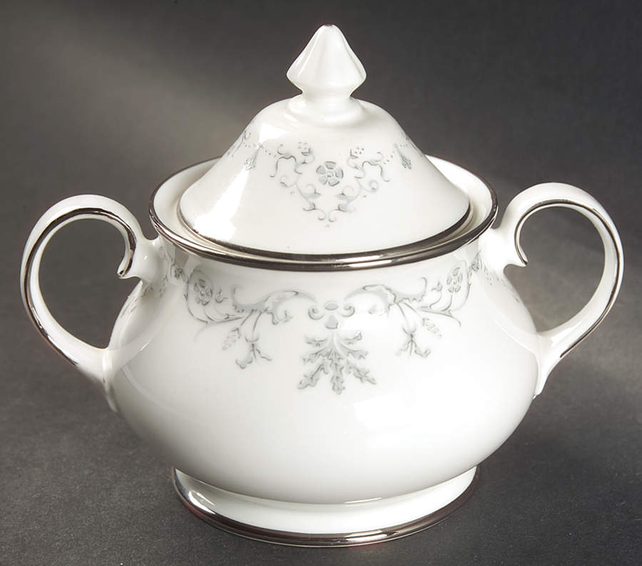 Della Regina Sugar Bowl & Lid by Gorham-1