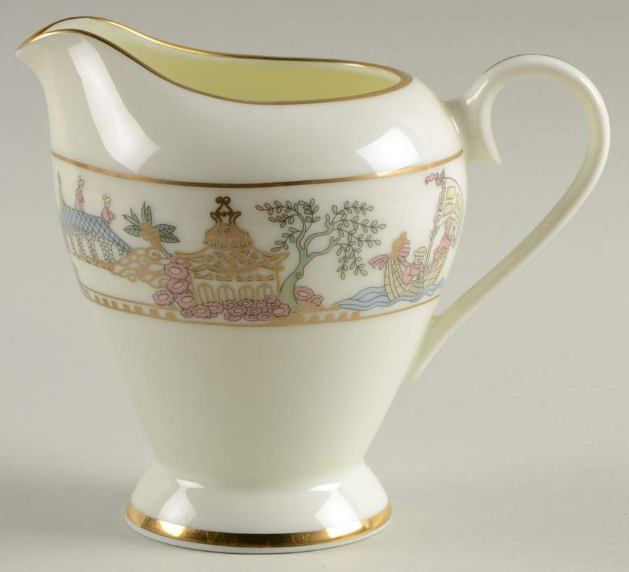 East Wind (Gold) Creamer by Gorham-1