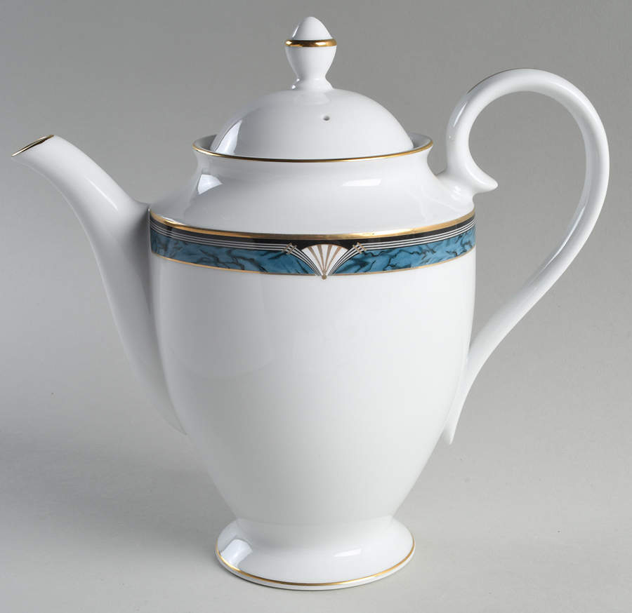 Edgemont Gold Coffee Pot & Lid by Gorham-1