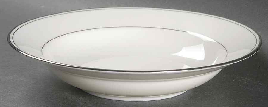 Elegance Platinum Rim Soup Bowl by Gorham-1
