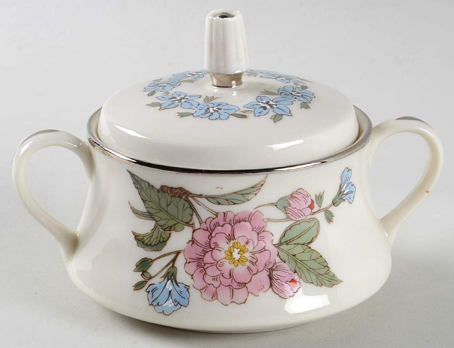 Fairmeadows Sugar Bowl & Lid by Gorham-1