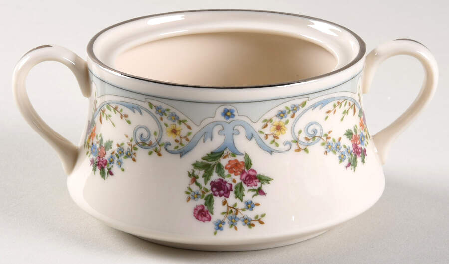 Fleur De France Sugar Bowl No Lid by Gorham-1