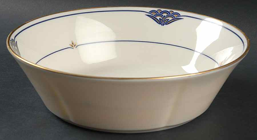 Florentine Lapis 9" Round Vegetable Bowl by Gorham-1
