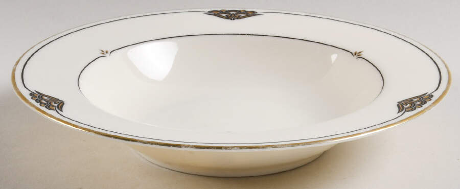 Florentine Onyx Rim Soup Bowl by Gorham-1