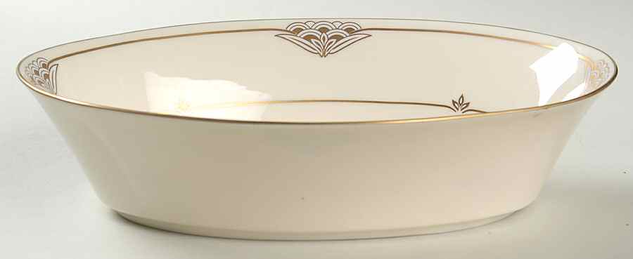 Florentine Pearl 10" Oval Vegetable Bowl by Gorham-1