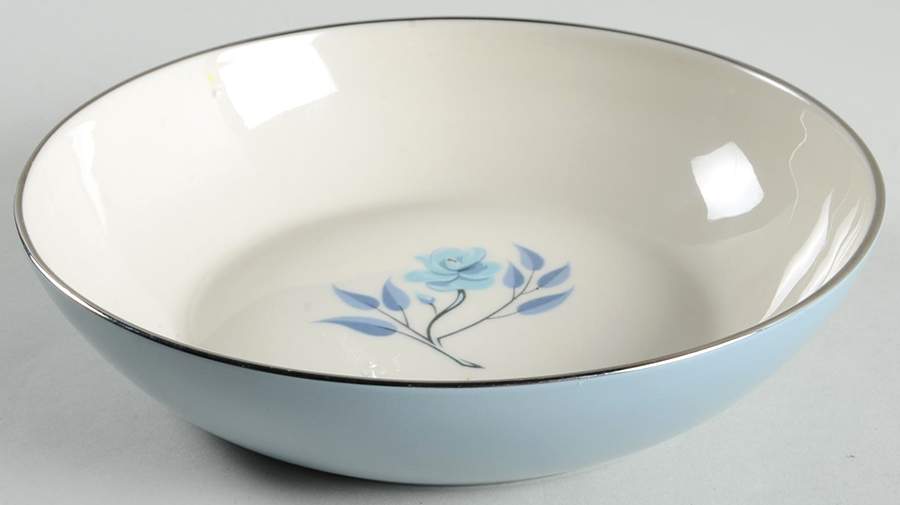 Glenrose (Platinum, Coupe) 8" Round Vegetable Bowl by Gorham-1