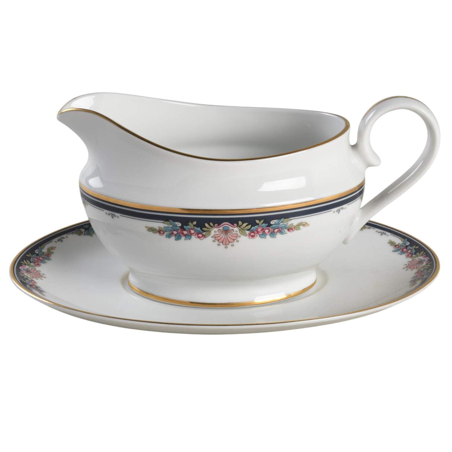 Gorham Chantilly Gravy Boat & Underplate by Gorham-1
