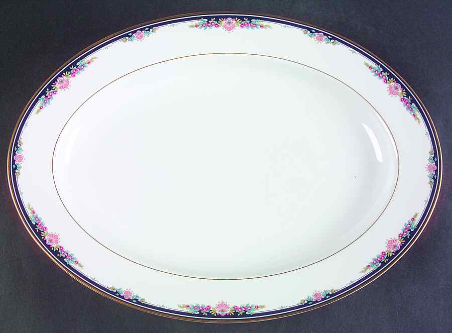 Gorham Chantilly 14" Oval Serving Platter by Gorham-1