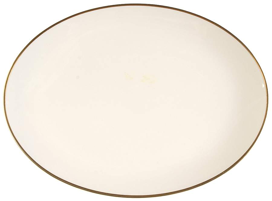Gorham Gold (Coupe) 9" Oval Vegetable Bowl by Gorham-1