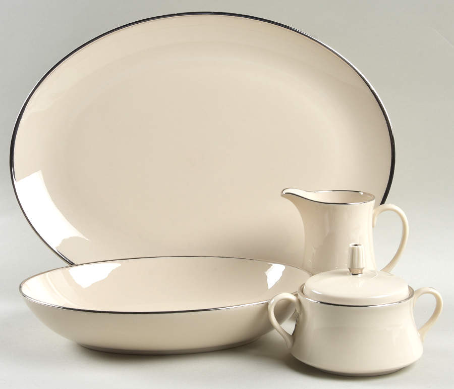 Gorham Platinum (Rim) 5 Piece Hostess Set by Gorham-1