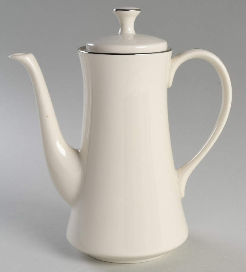 Gorham Platinum (Rim) Coffee Pot & Lid by Gorham-1