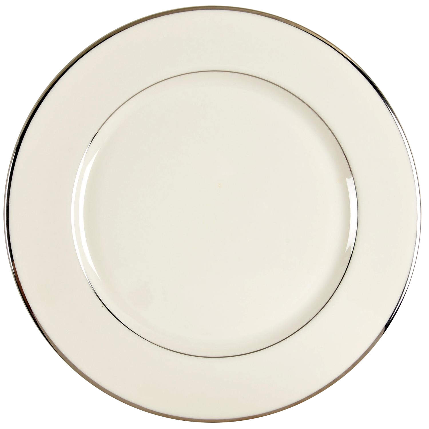 Gorham Platinum (Rim) Dinner Plate by Gorham-1