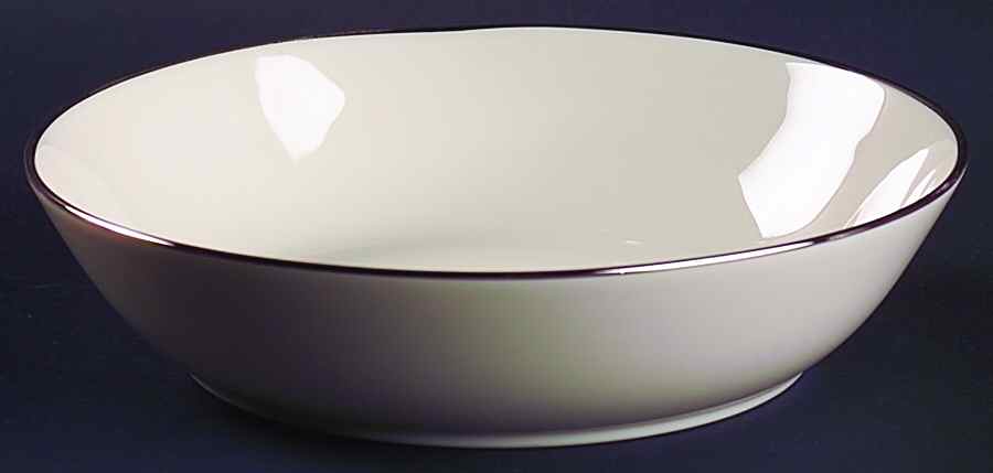 Gorham Platinum (Rim) 8" Round Vegetable Bowl by Gorham-1