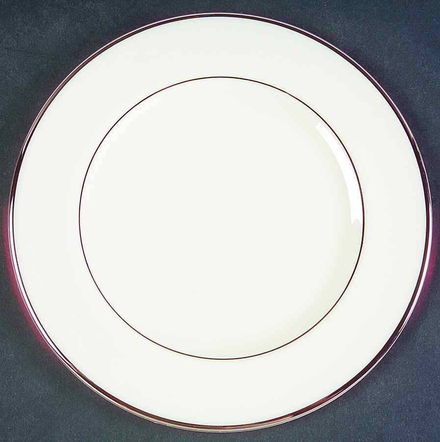Gorham Platinum (Rim) Bread & Butter Plate by Gorham-1