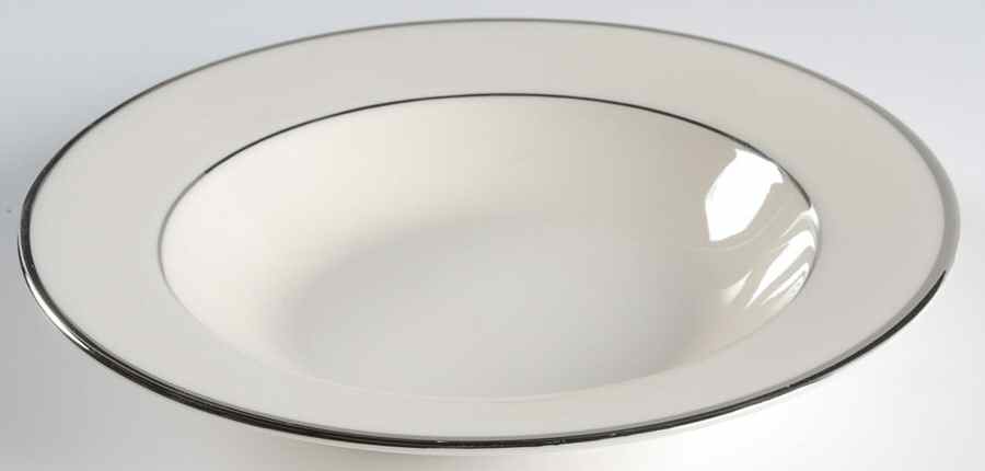 Gorham Platinum (Rim) Rim Soup Bowl by Gorham-1