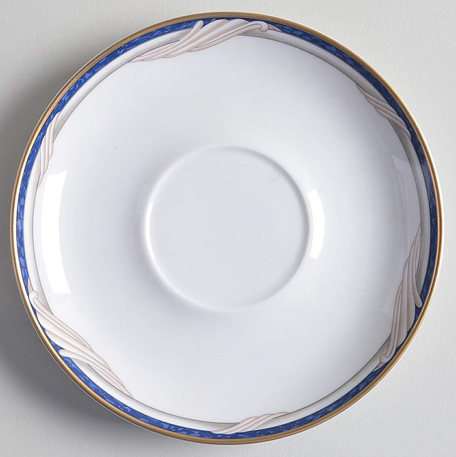Golden Swirl Saucer by Gorham-1