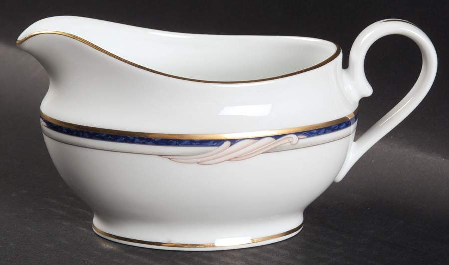 Golden Swirl Gravy Boat by Gorham-1