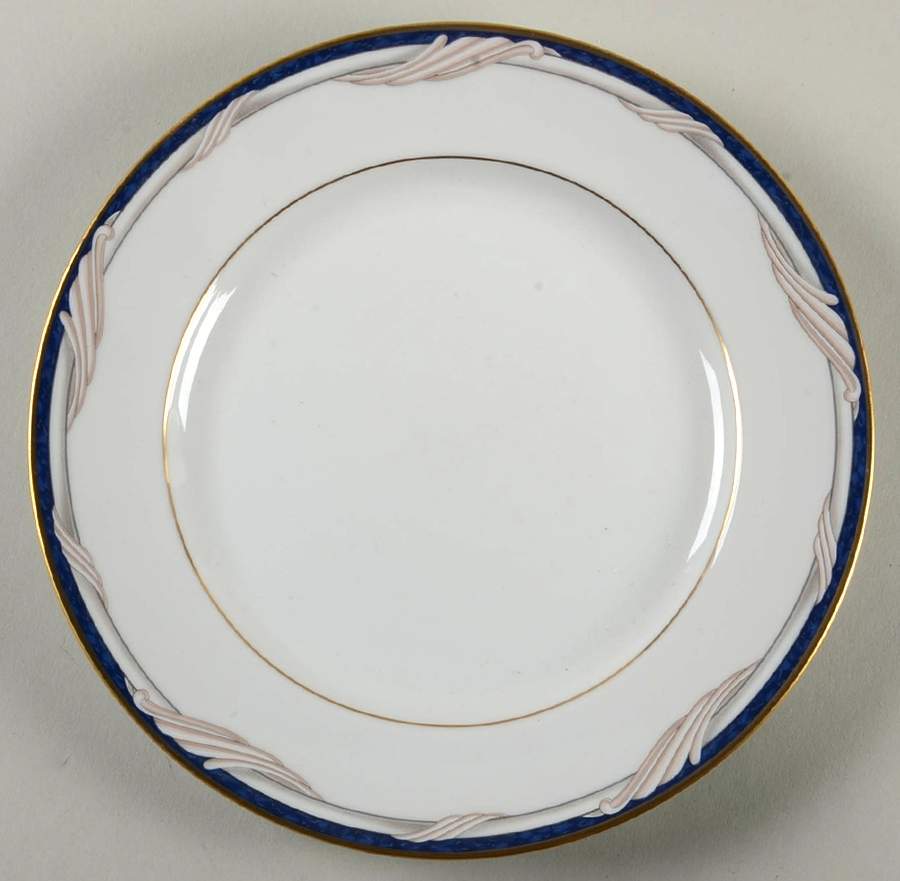 Golden Swirl Salad Plate by Gorham-1