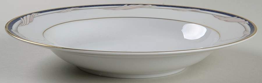 Golden Swirl Rim Soup Bowl by Gorham-1