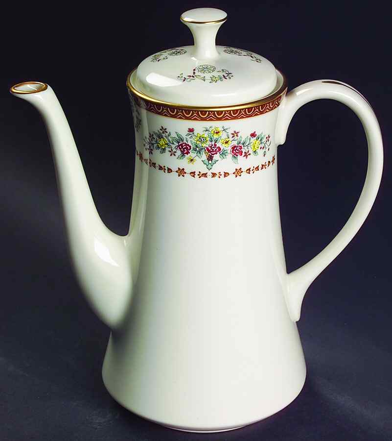 Grande Motif Coffee Pot & Lid by Gorham-1