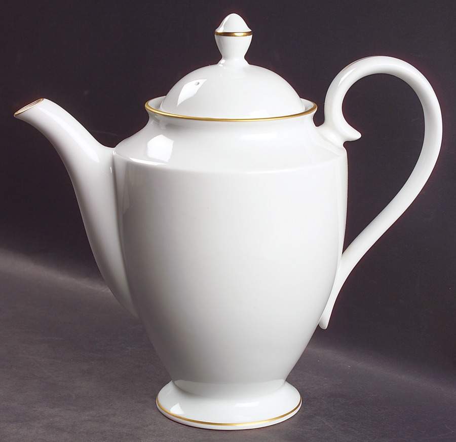 Hallmark Gold Coffee Pot & Lid by Gorham-1