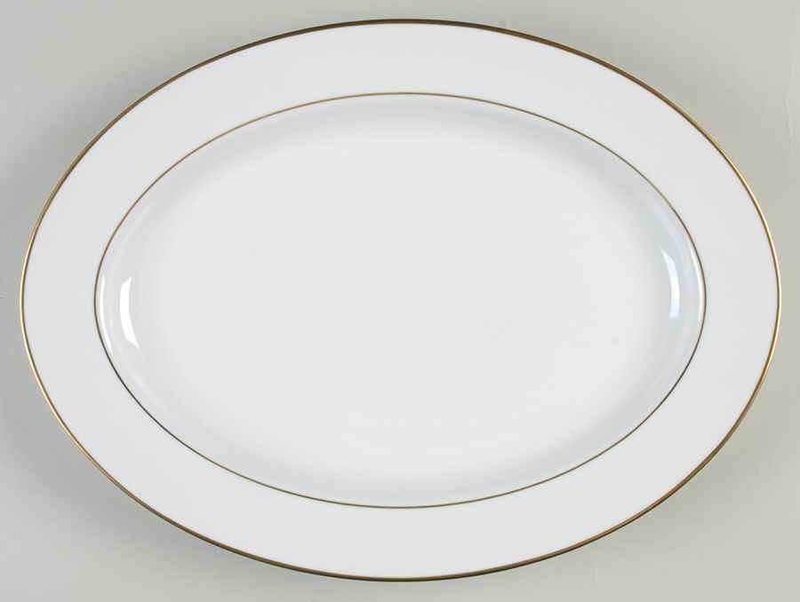 Hallmark Gold 14" Oval Serving Platter by Gorham-1