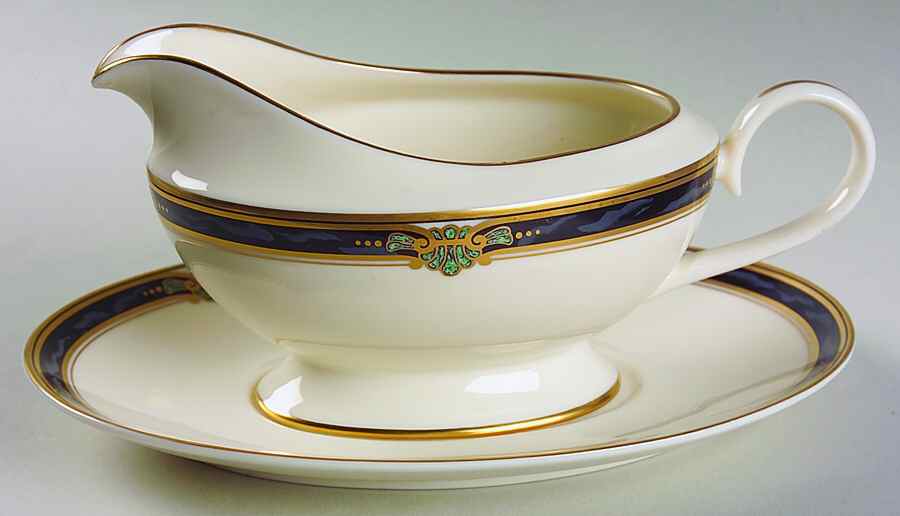 Huntington Gravy Boat & Underplate by Gorham-1