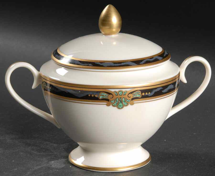 Huntington Sugar Bowl & Lid by Gorham-1
