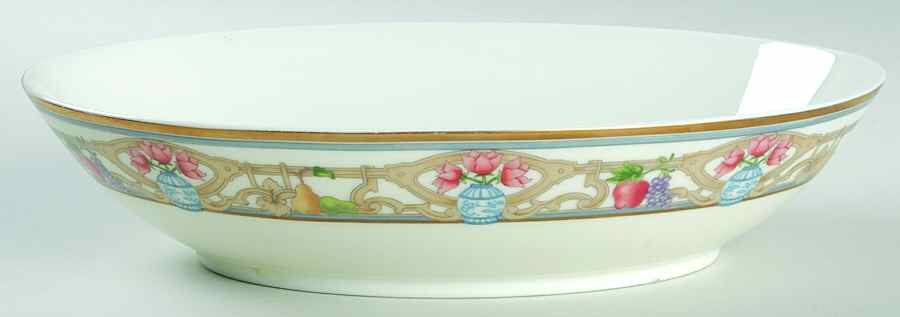 Jardiniere 10" Oval Vegetable Bowl by Gorham-1