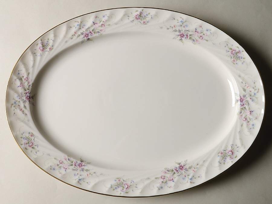 Jolie 16" Oval Serving Platter by Gorham-1