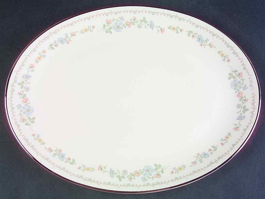 Juliana 14" Oval Serving Platter by Gorham-1