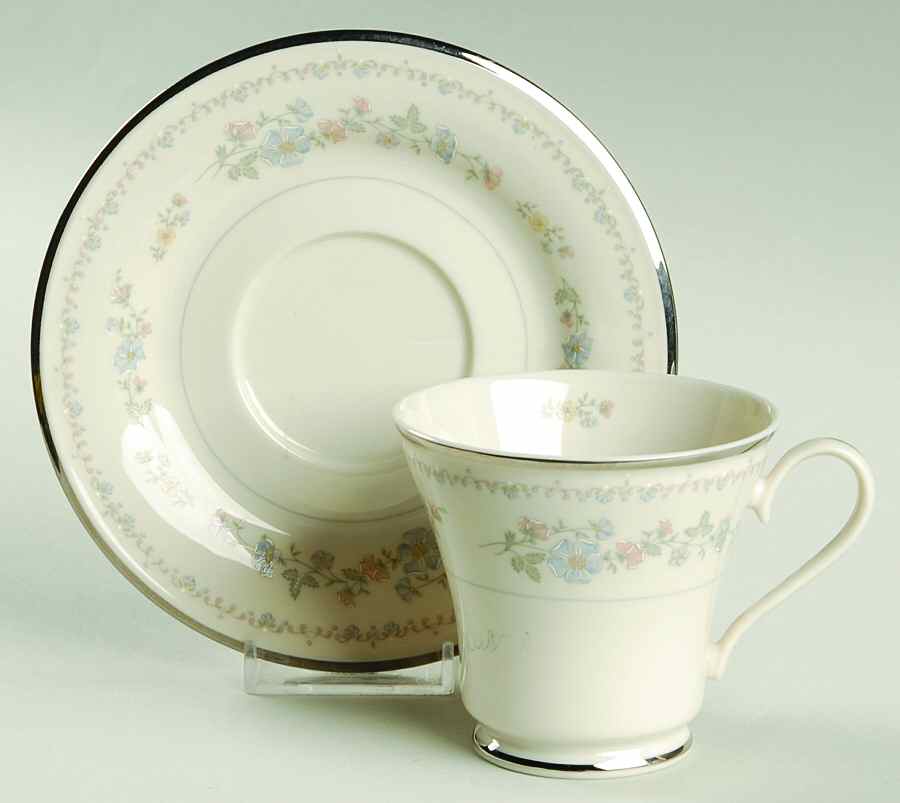 Juliana Footed Cup & Saucer Set by Gorham-1