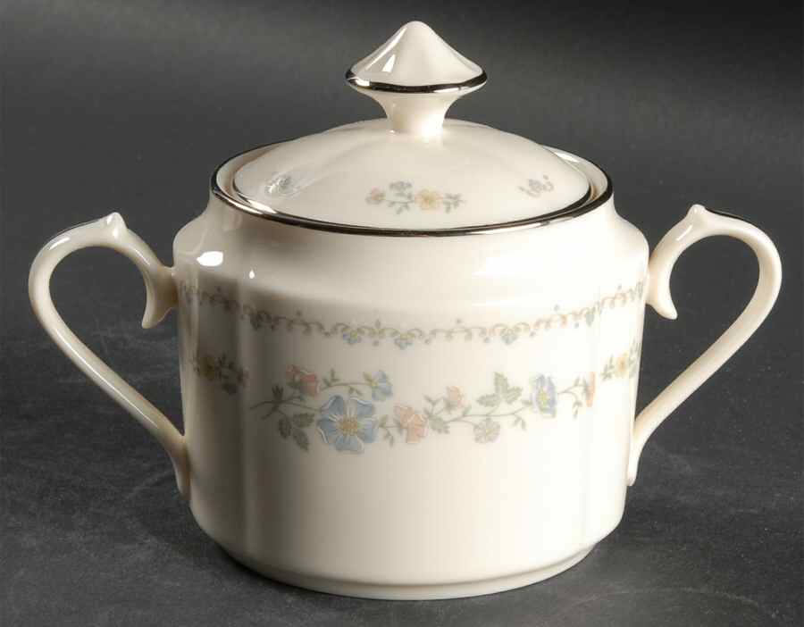 Juliana Sugar Bowl & Lid by Gorham-1