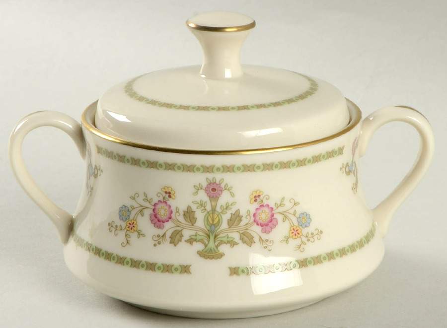 King Edward Sugar Bowl & Lid by Gorham-1