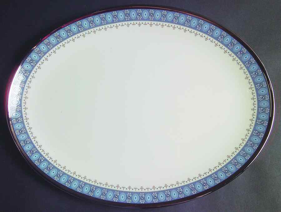 Kingsbury 13" Oval Serving Platter by Gorham-1