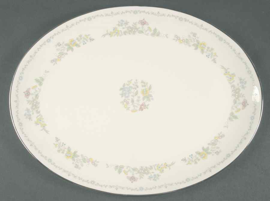 Lady Madison 14" Oval Serving Platter by Gorham-1