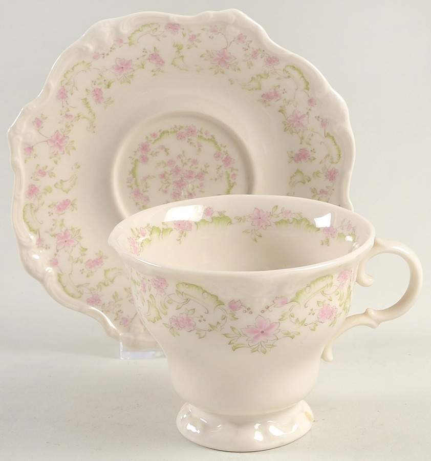 Lansdowne Footed Cup & Saucer Set by Gorham-1