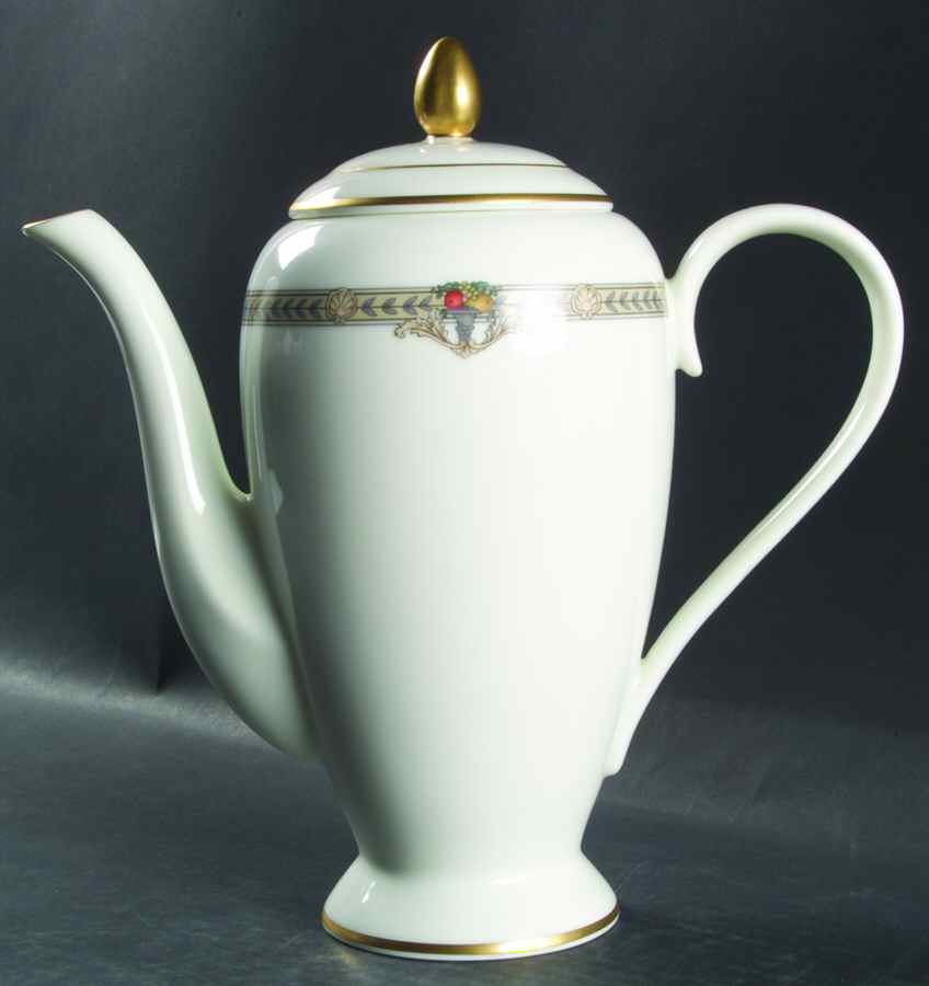 Laurel Coffee Pot & Lid by Gorham-1