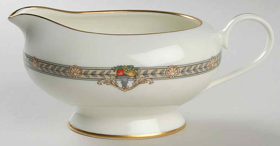 Laurel Gravy Boat by Gorham-1