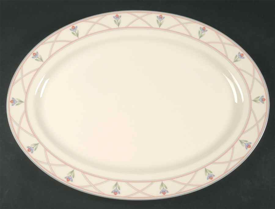 Lindsay 16" Oval Serving Platter by Gorham-1