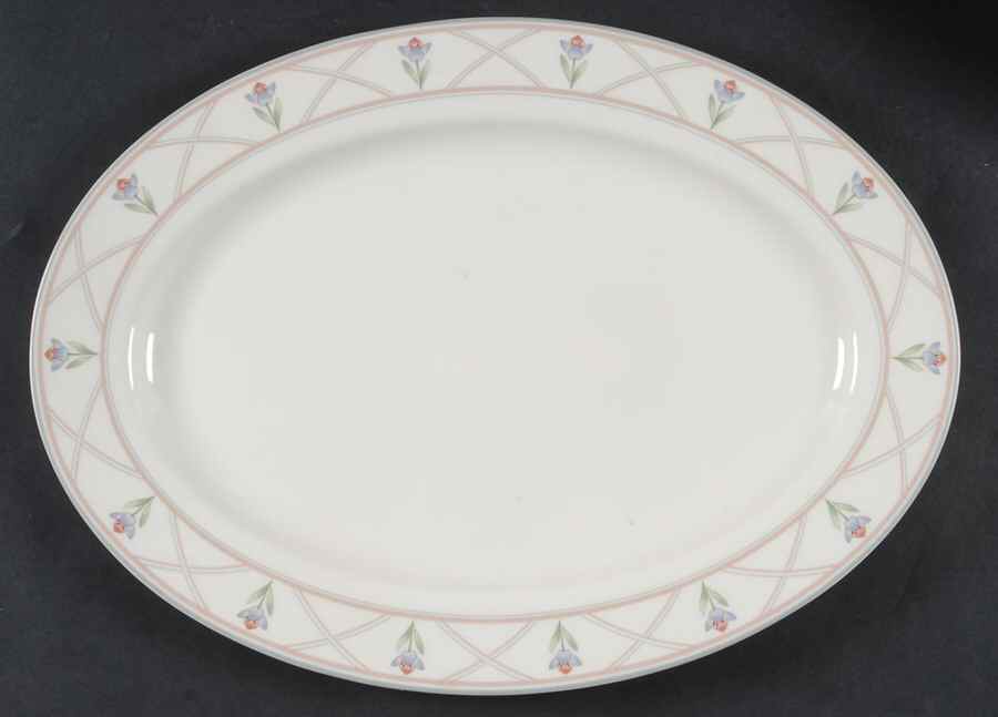 Lindsay 14" Oval Serving Platter by Gorham-1