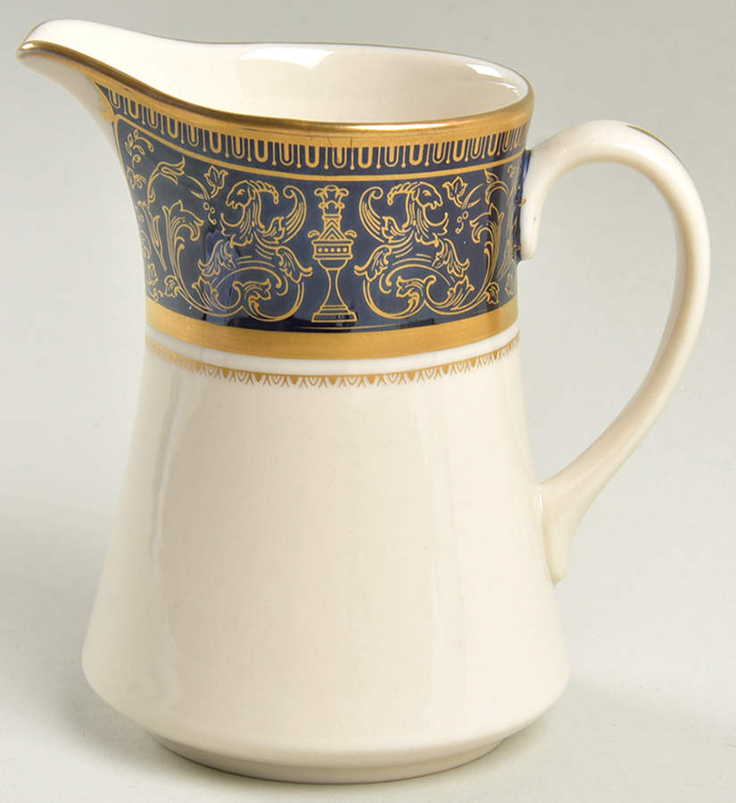 Lorenzo De Medici (Cobalt with Gold) Creamer by Gorham-1