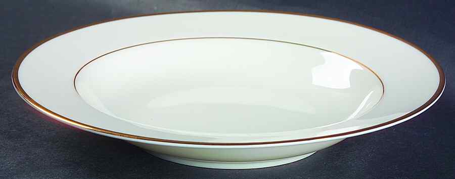 Masterpiece Gold Rim Soup Bowl by Gorham-1