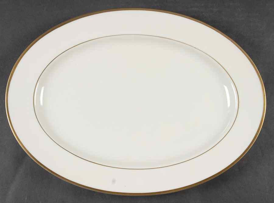 Masterpiece Gold 14" Oval Serving Platter by Gorham-1